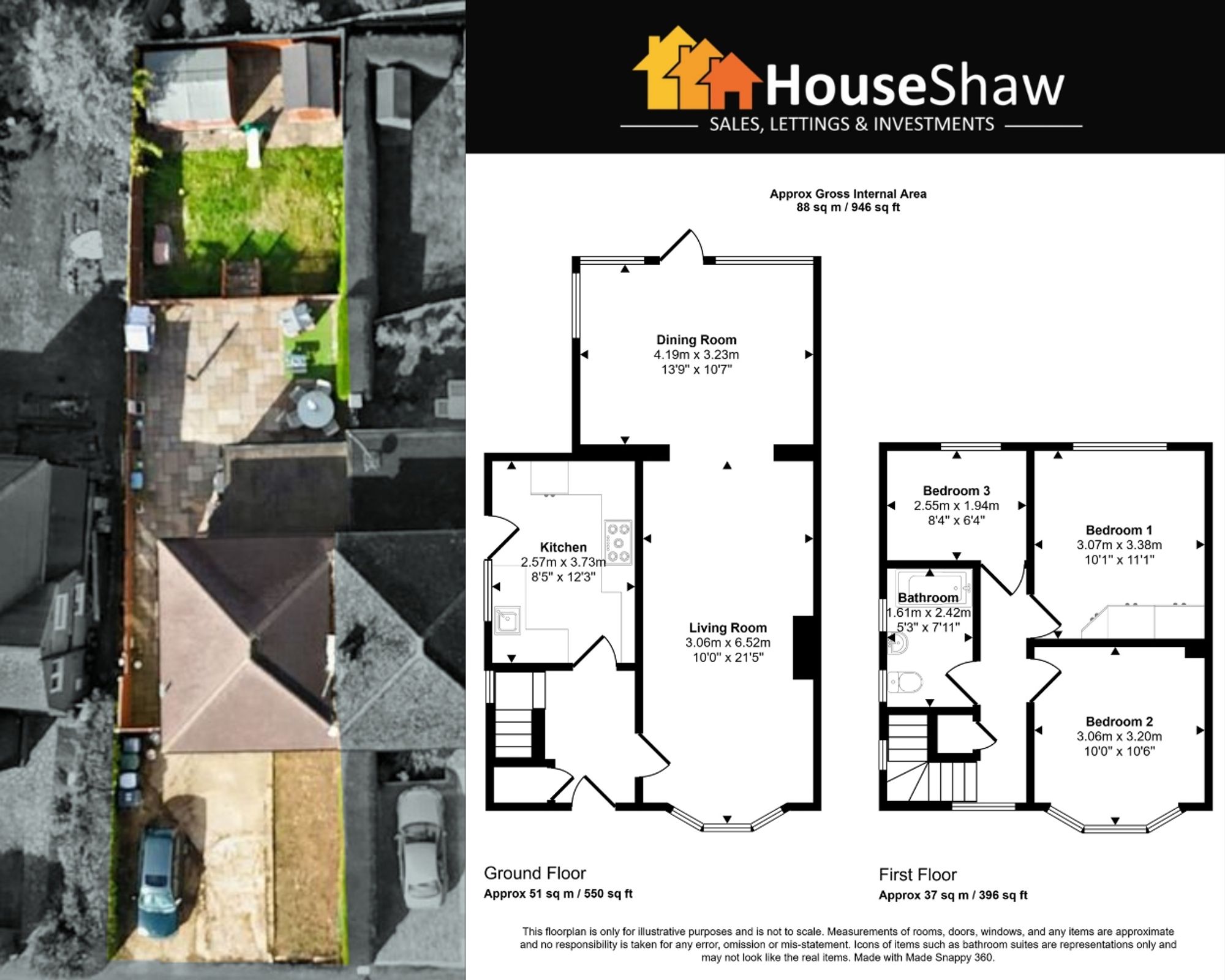 Floorplan for Chessmount Rise, Chesham, HP5