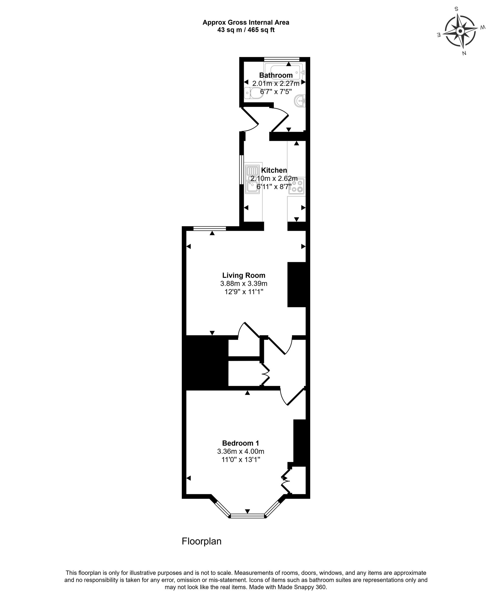 Floorplan for Nashleigh Hill, Chesham, HP5
