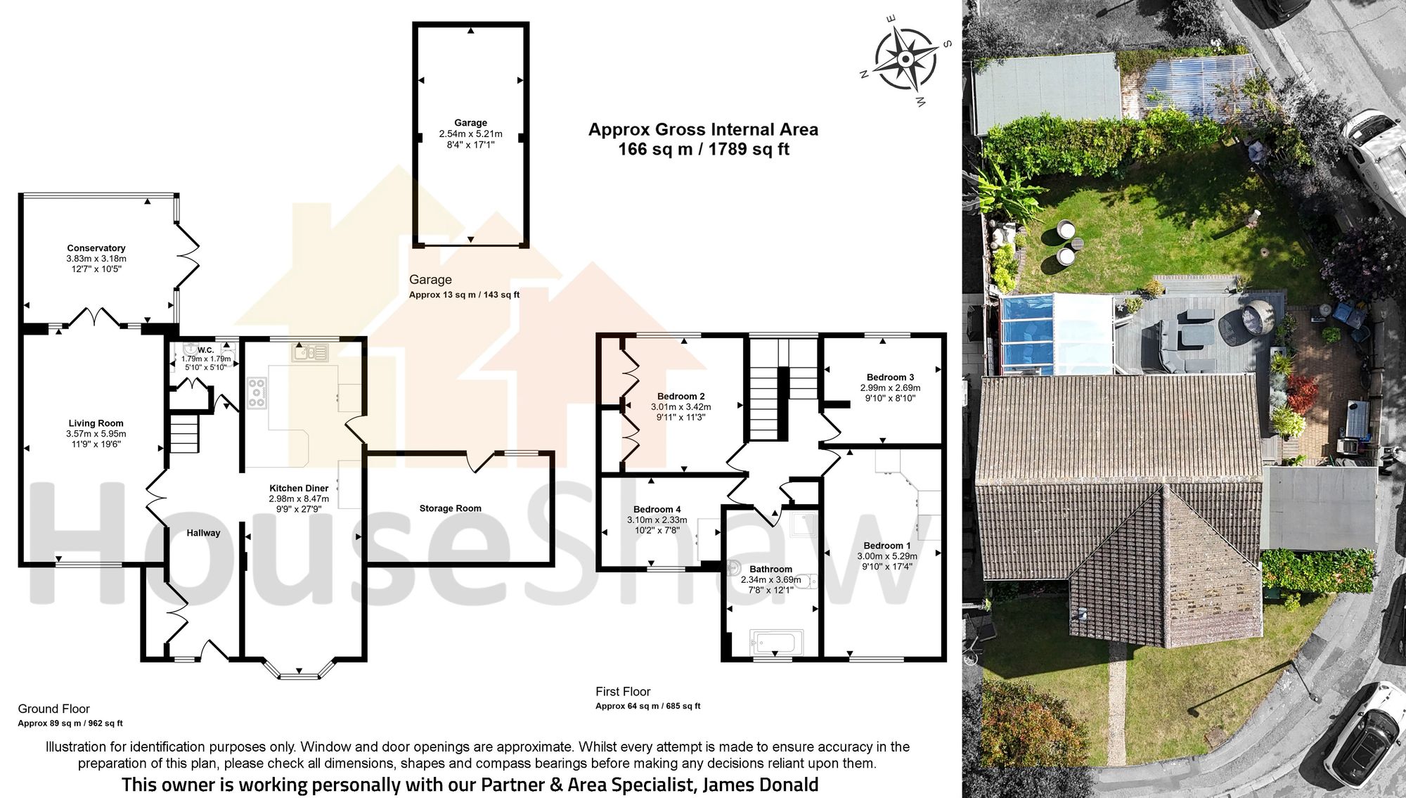 Floorplan for Selwood Way, Downley, HP13