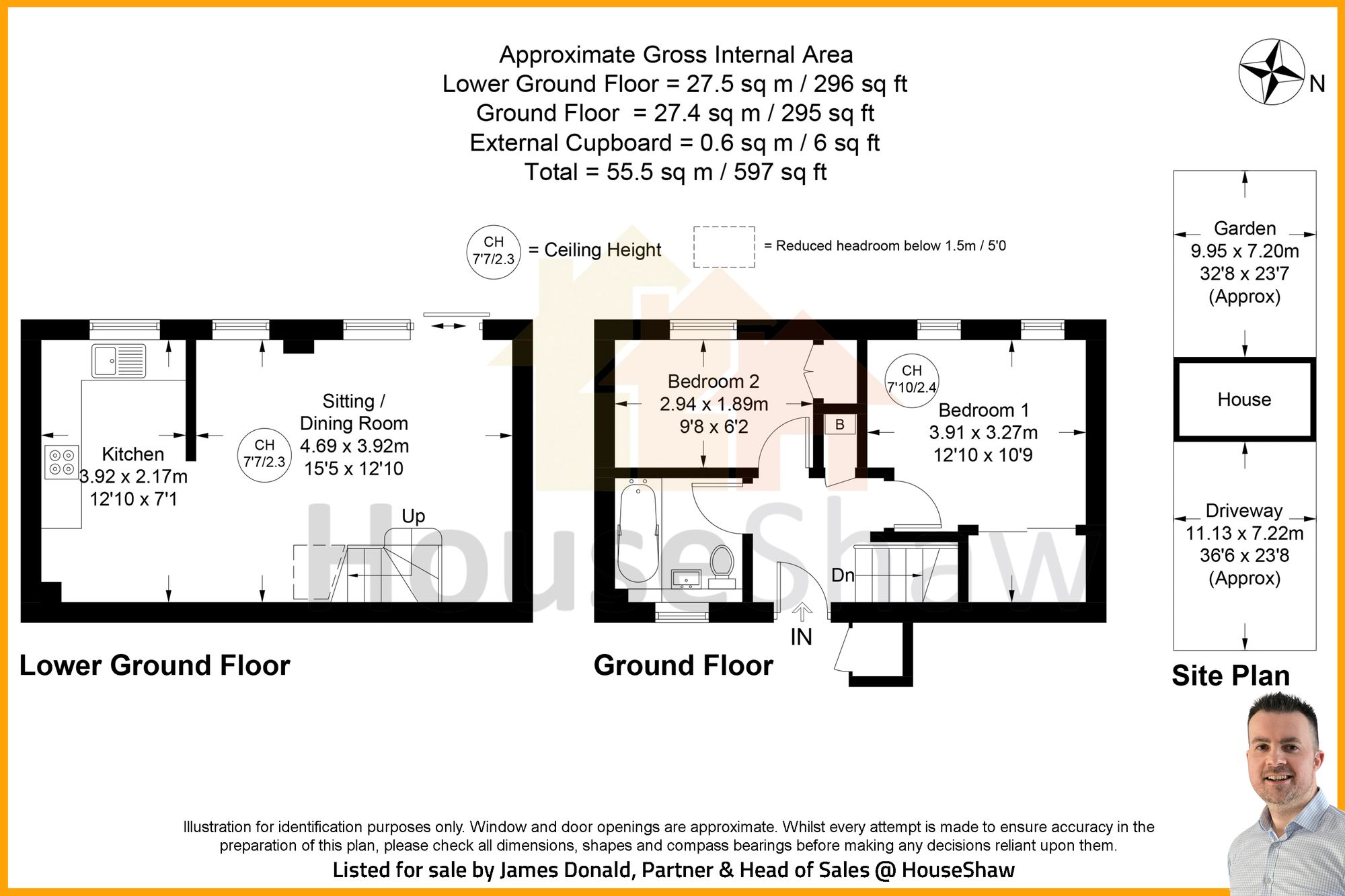 Floorplan for Garratts Way, High Wycombe, HP13