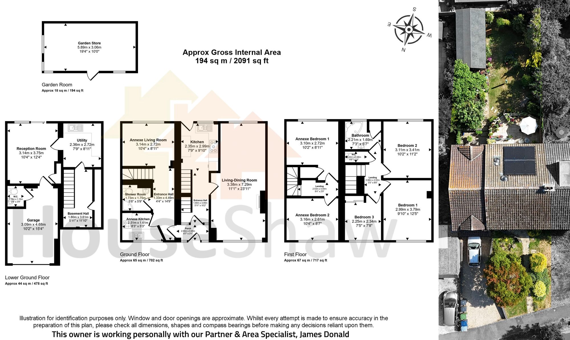 Floorplan for Telford Way, High Wycombe, HP13