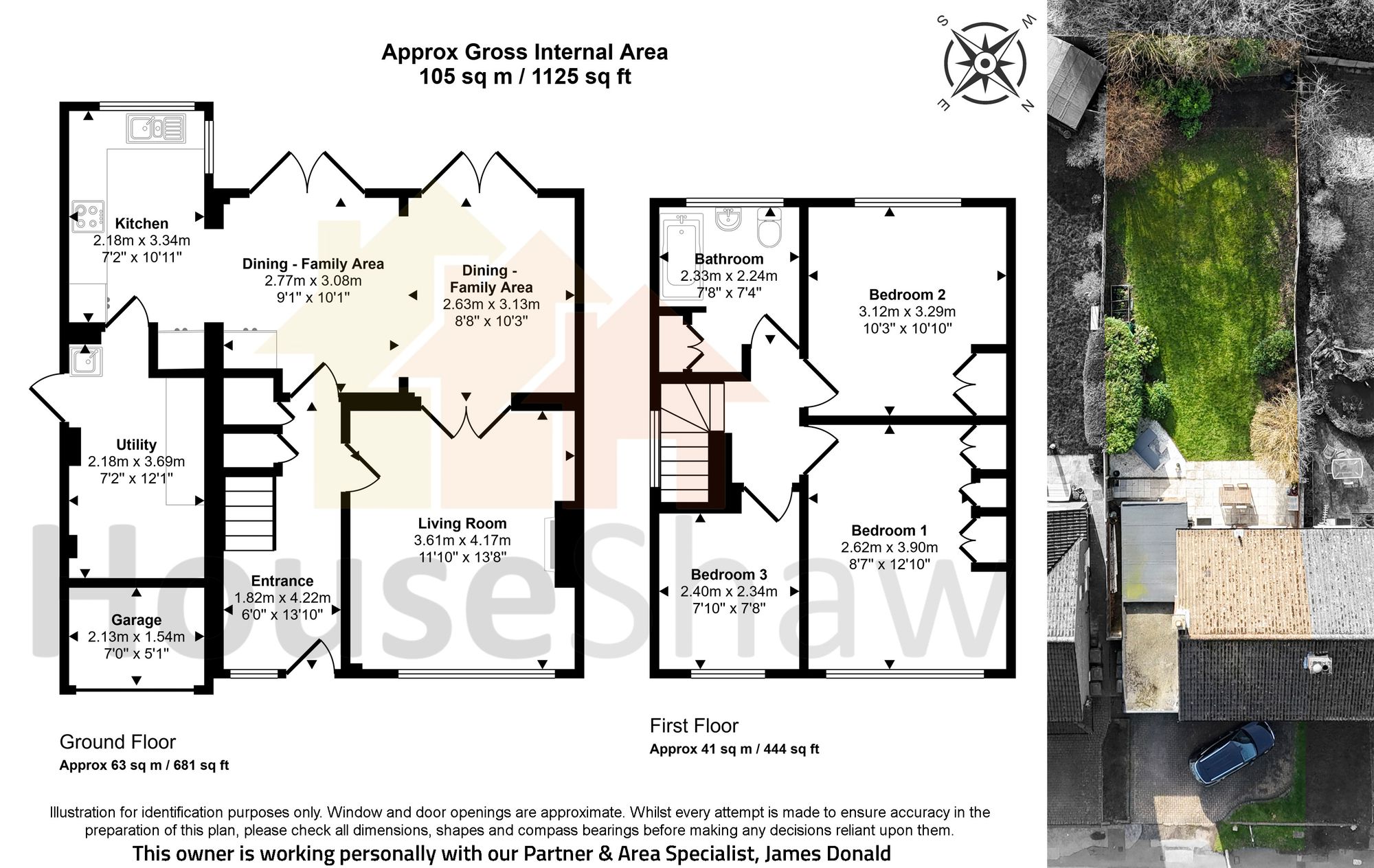 Floorplan for The Pastures, High Wycombe, HP13