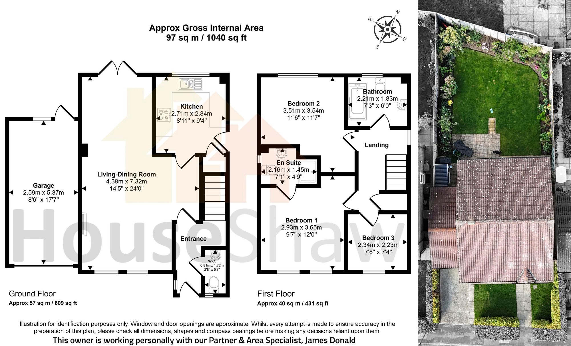 Floorplan for Gosling Grove, Downley, HP13