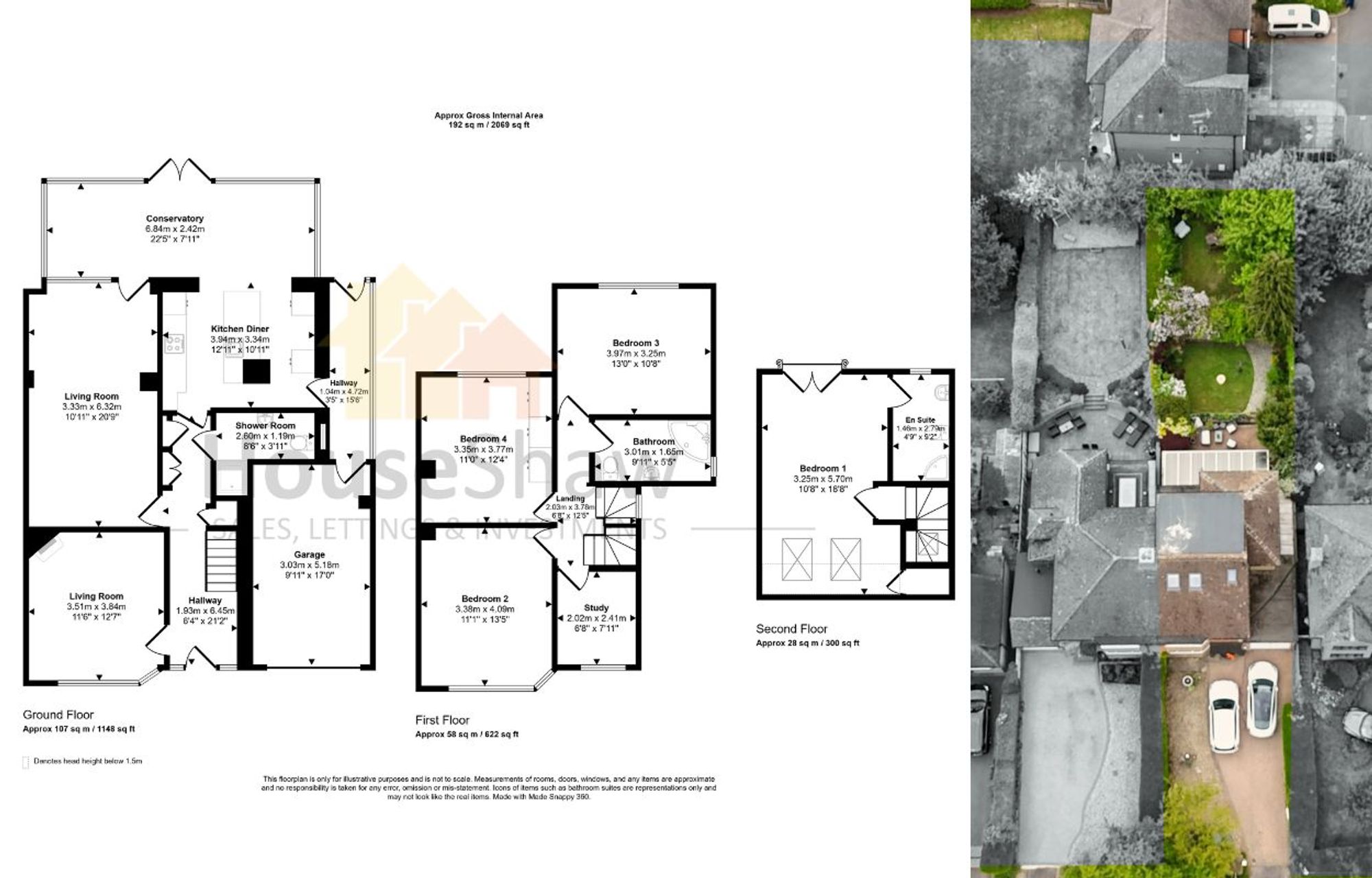 Floorplan for Berkeley Avenue, Chesham, HP5