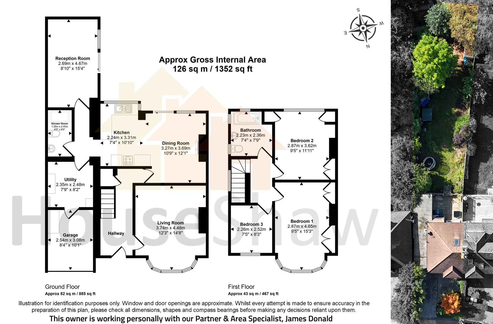 Floorplan for Lyndhurst Close, High Wycombe, HP13