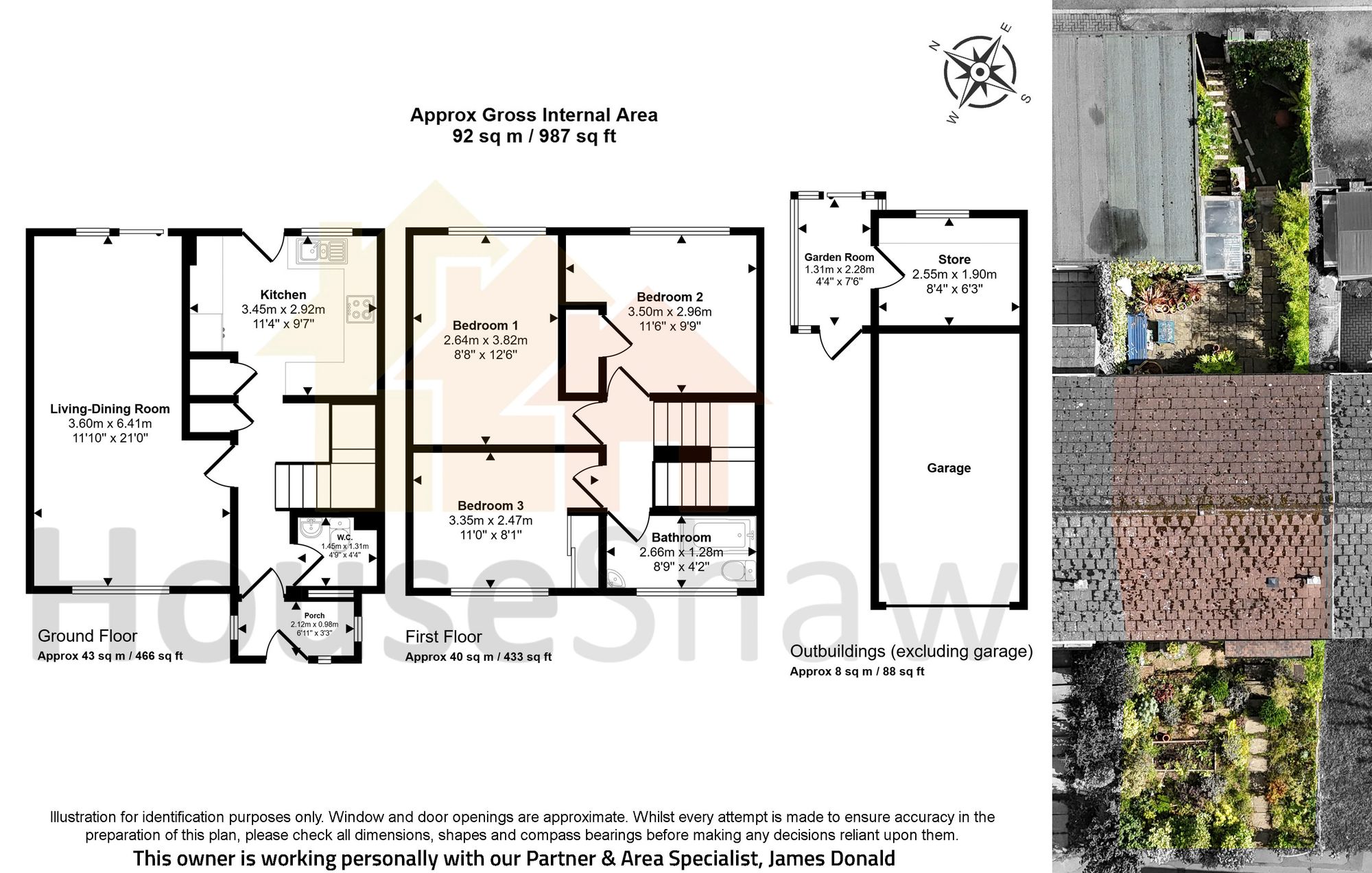 Floorplan for Hithercroft Road, High Wycombe, HP13