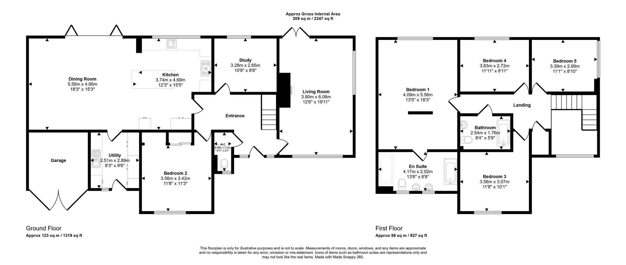 Floorplan for Birch Tree Grove, Ley Hill, HP5