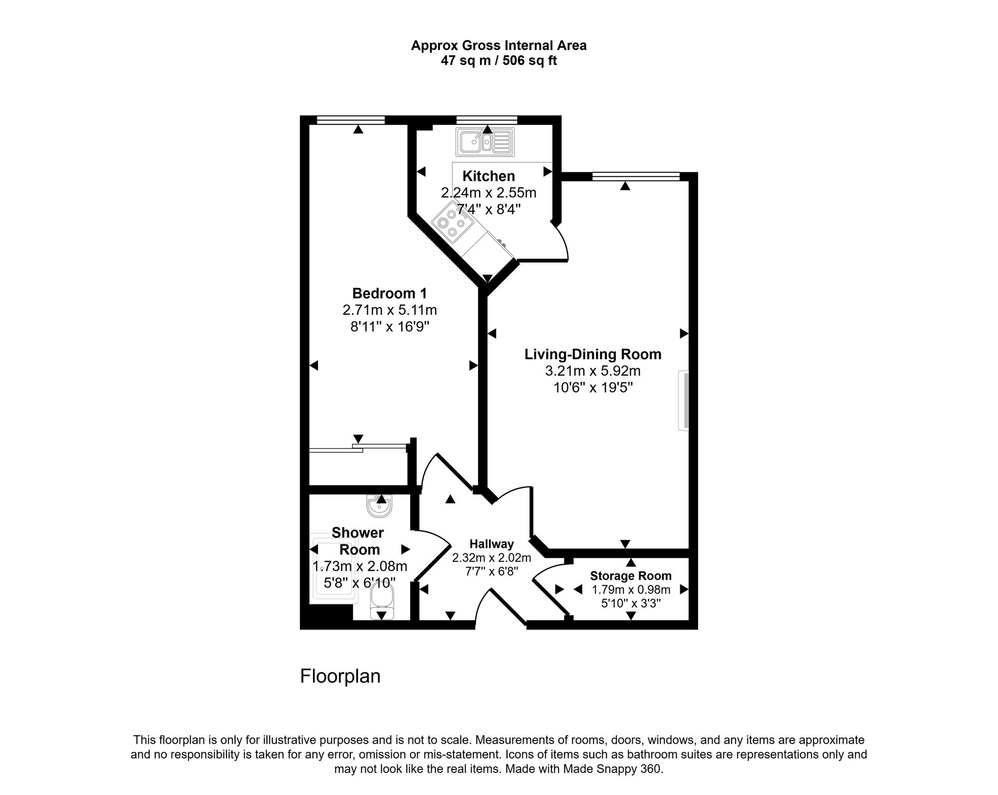 Floorplan for Bellingdon Road, Chesham, HP5
