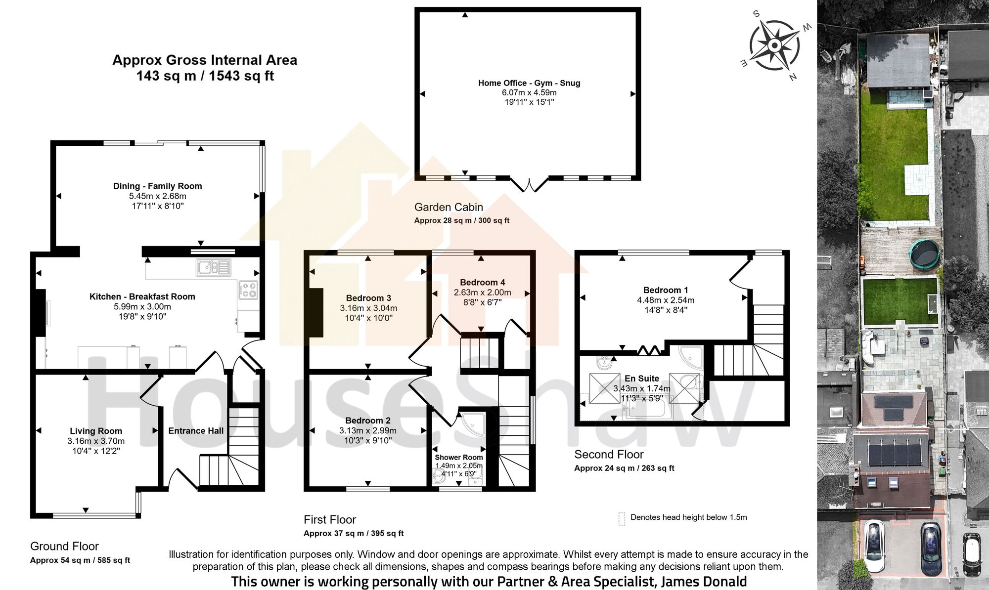 Floorplan for Southfield Road, Downley, HP13