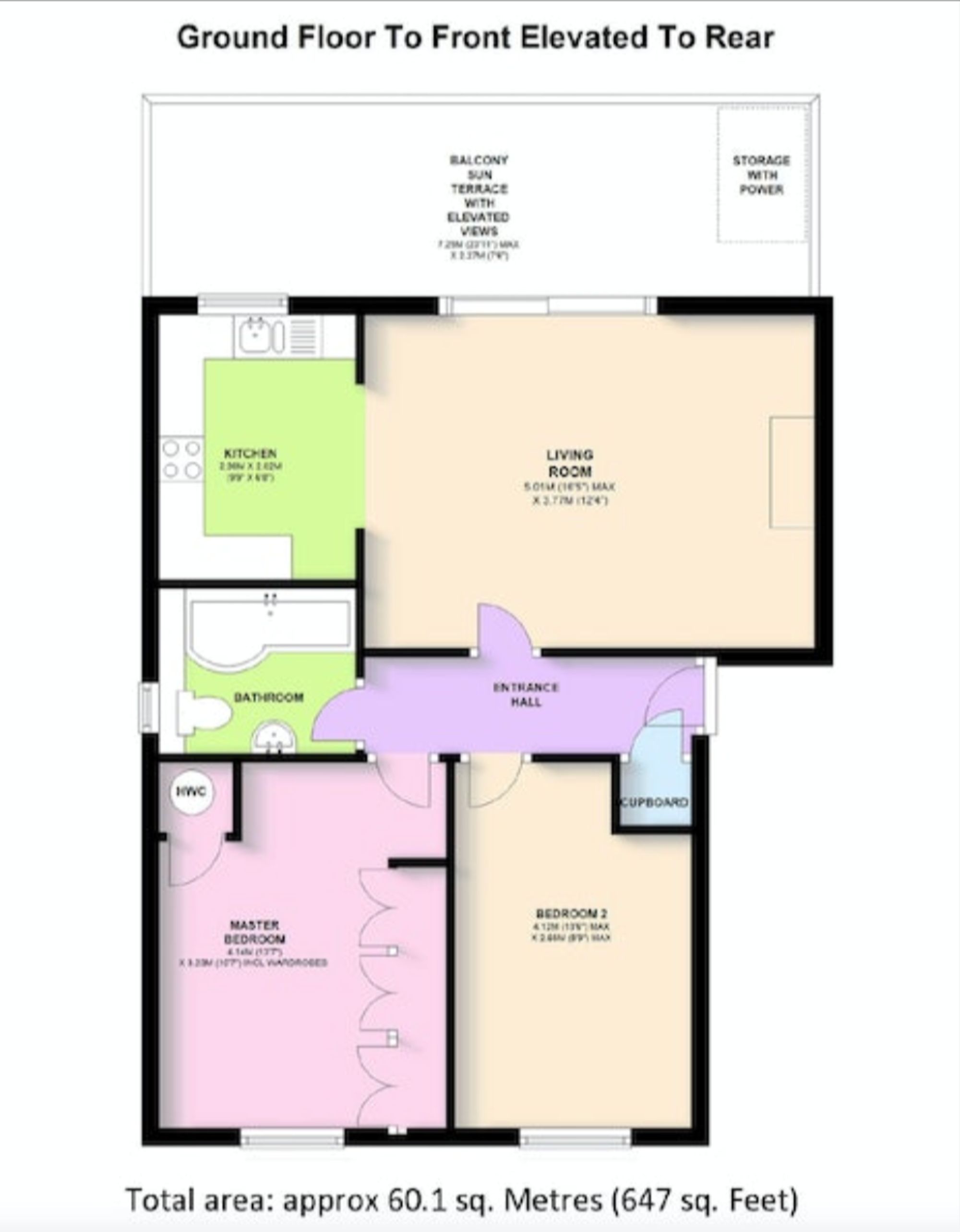 Floorplan for Garratts Way, High Wycombe, HP13