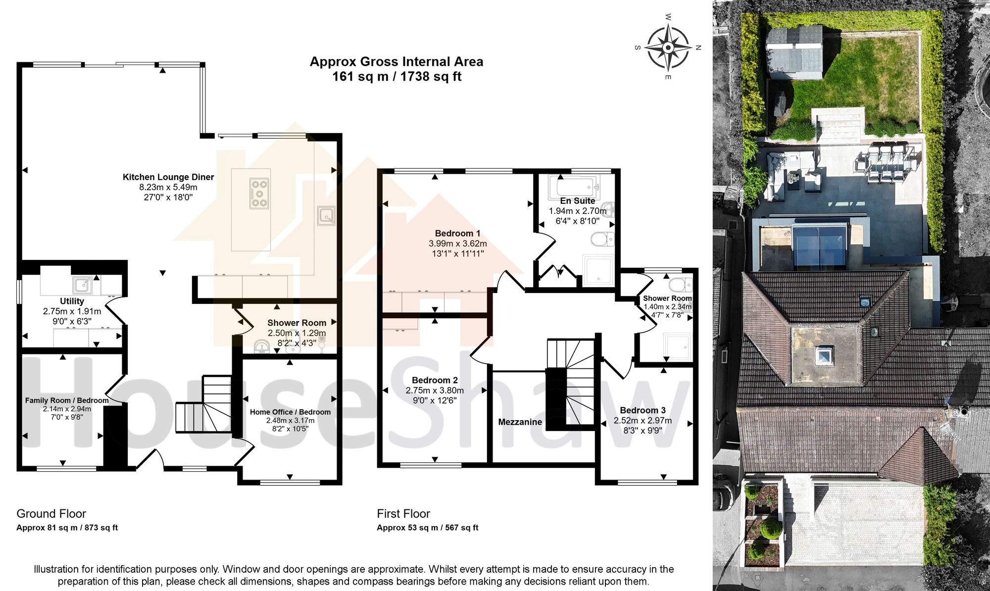 Floorplan for Fraser Road, High Wycombe, HP12