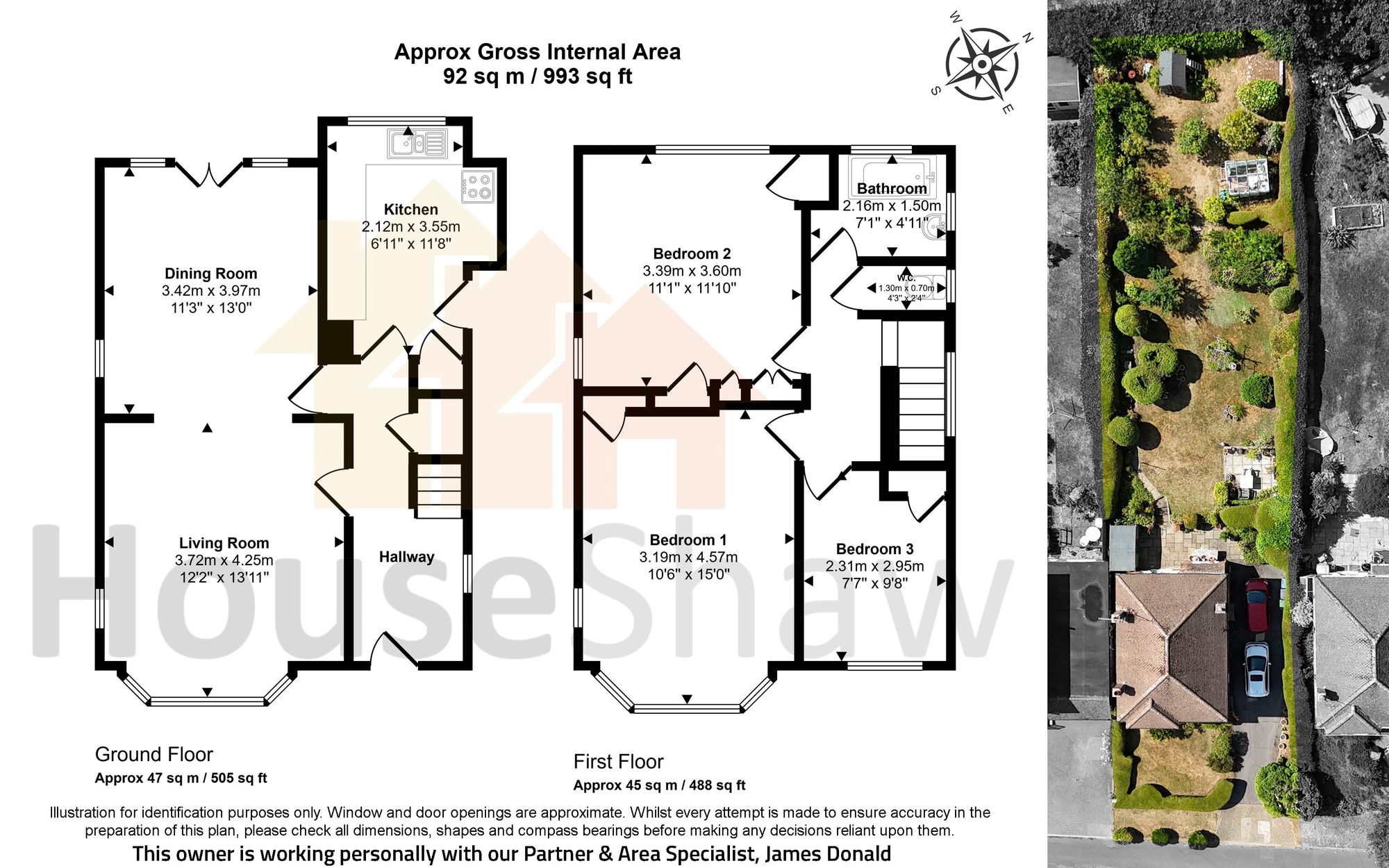 Floorplan for Westover Road, High Wycombe, HP13