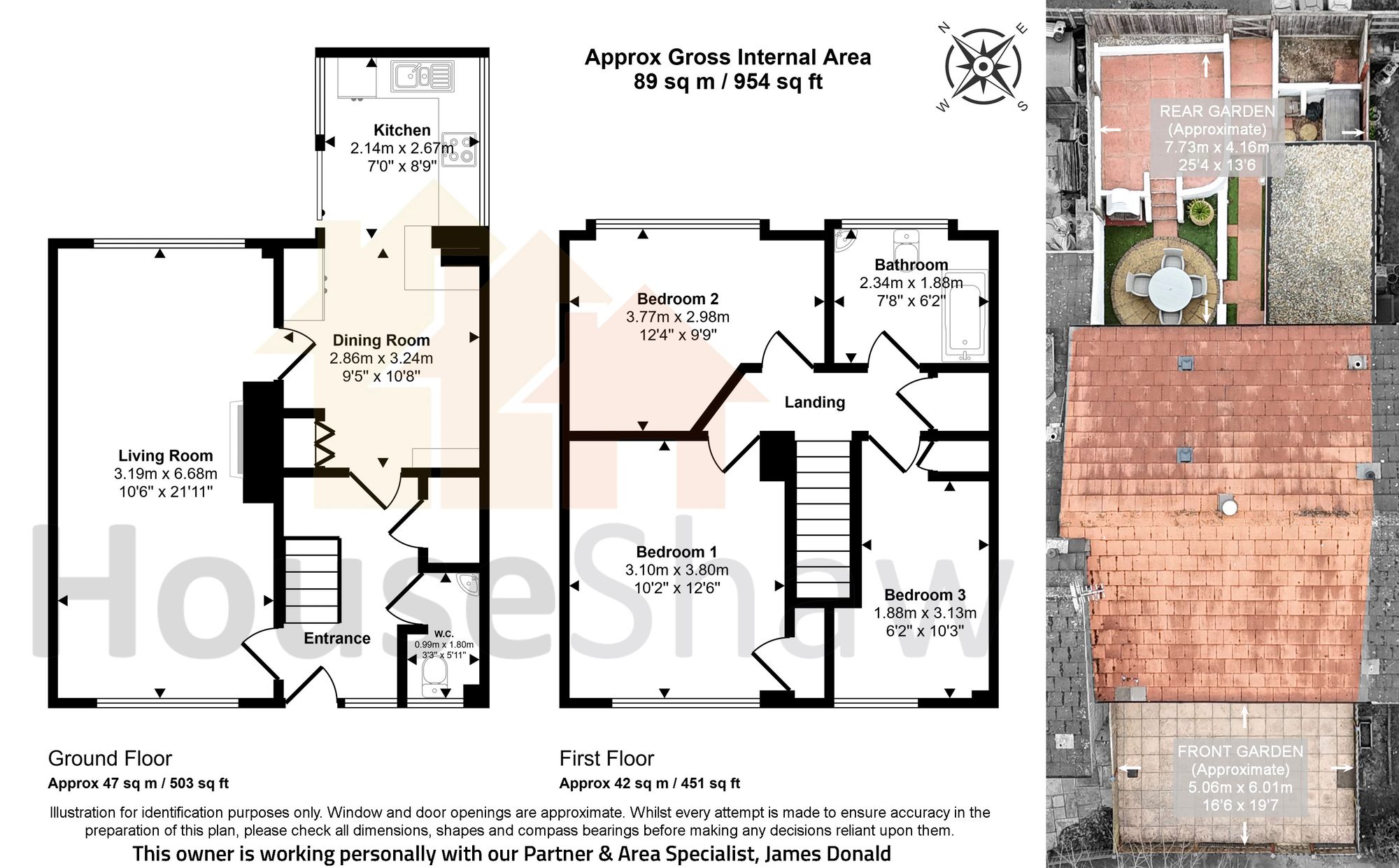 Floorplan for The Pastures, High Wycombe, HP13