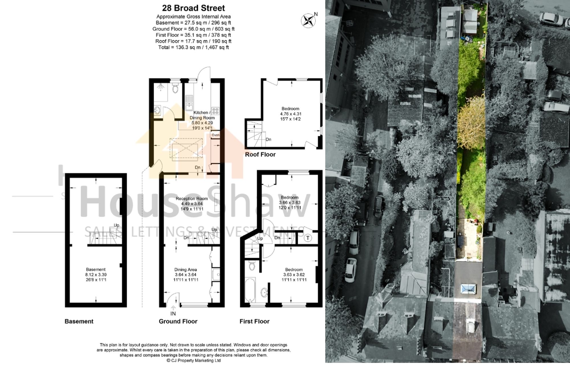 Floorplan for Broad Street, Chesham, HP5