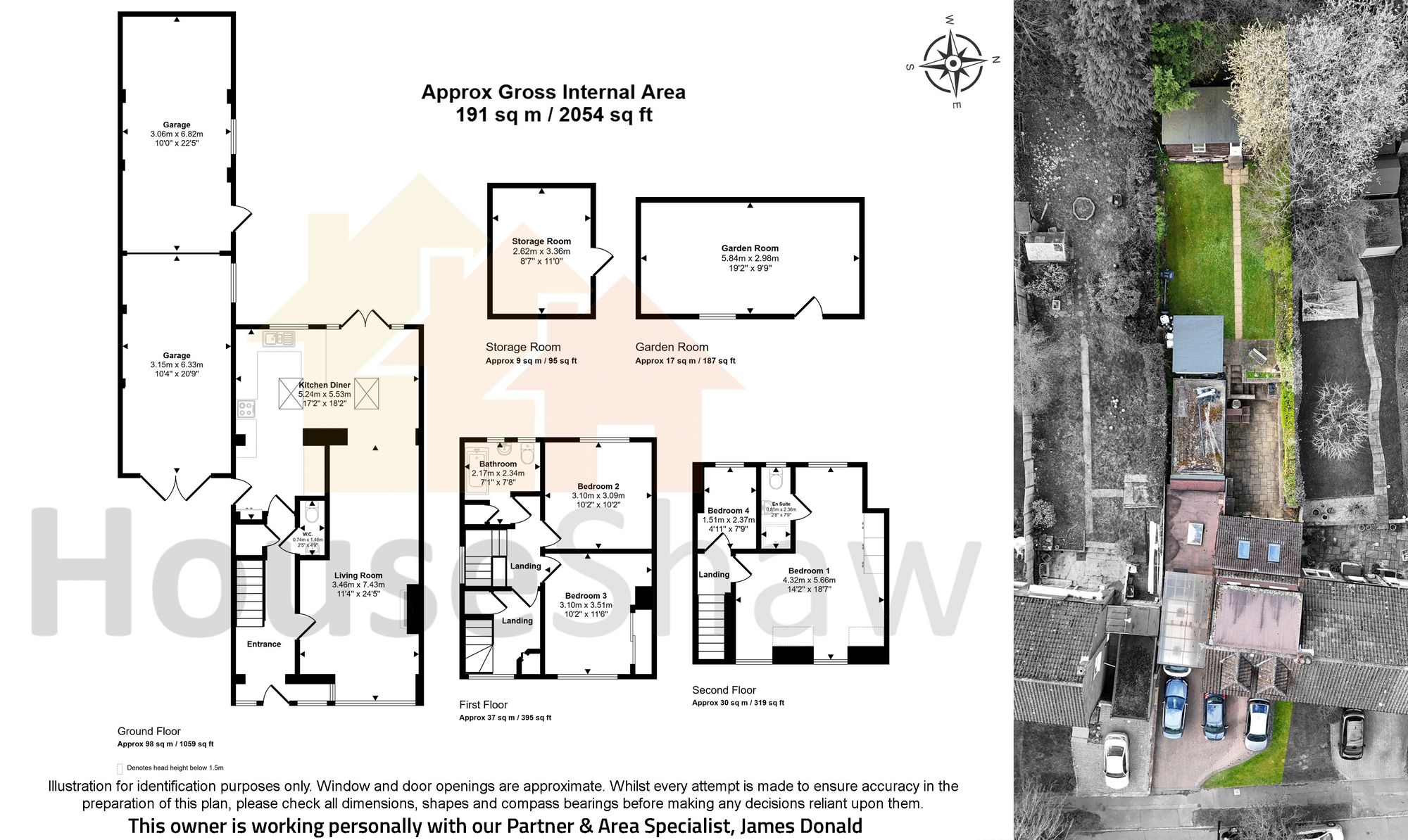 Floorplan for Deeds Grove, High Wycombe, HP12