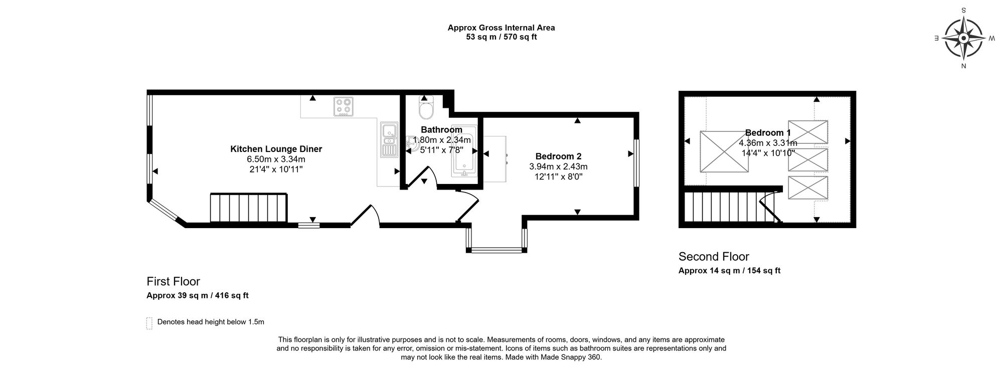 Floorplan for Berkhampstead Road, Chesham, HP5