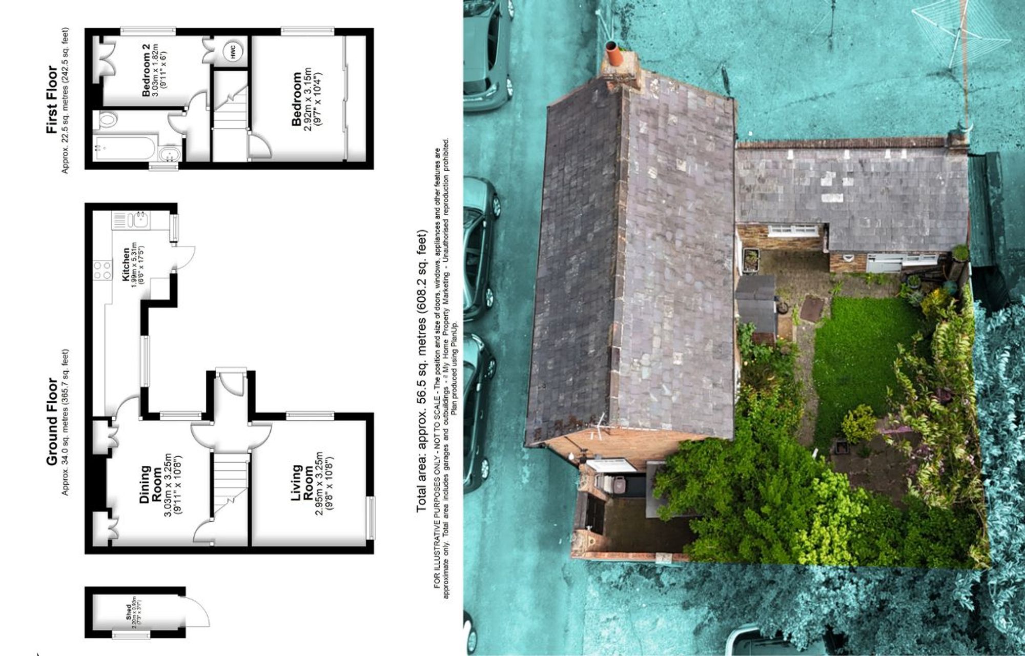 Floorplan for George Street, Chesham, HP5