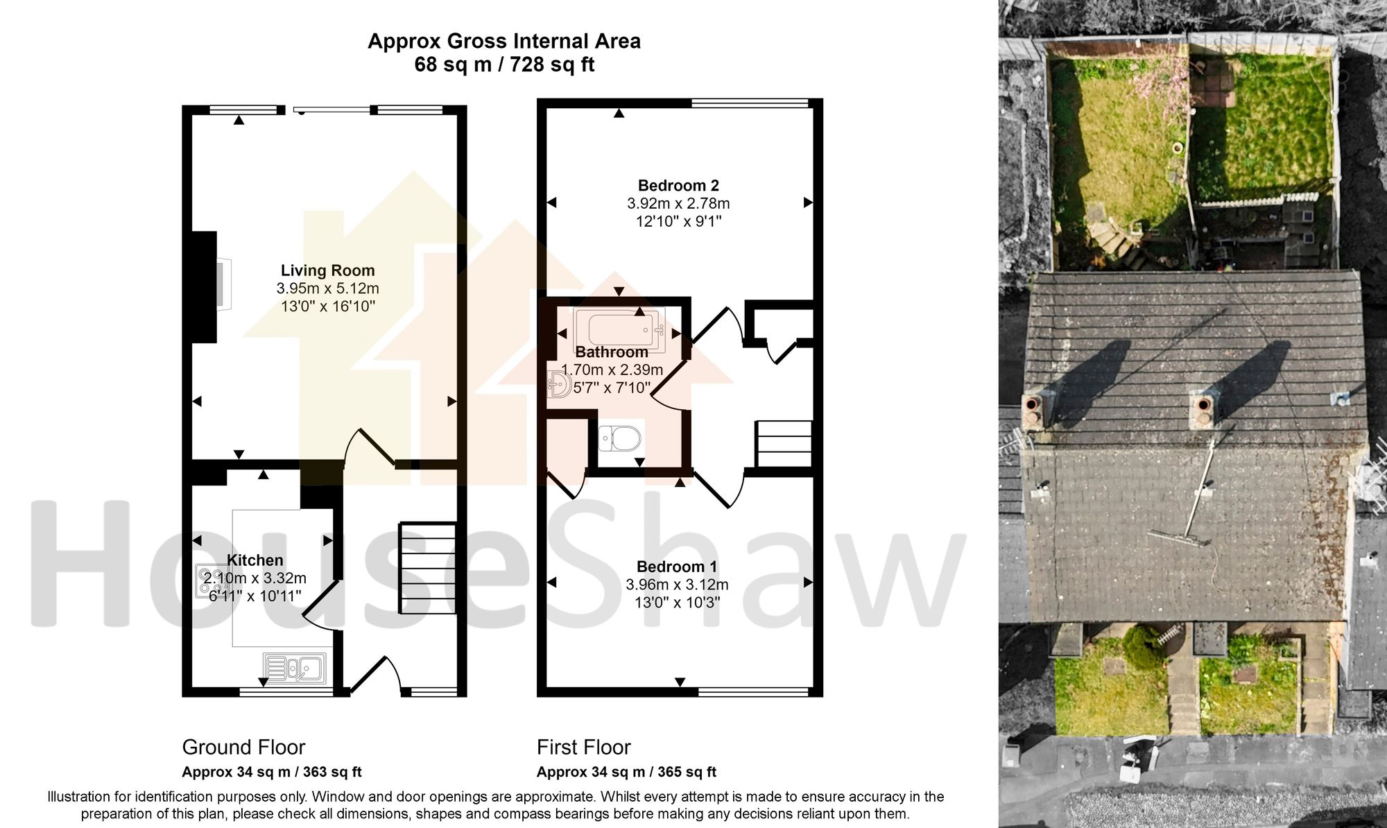 Floorplan for Abbotts Vale, Chesham, HP5
