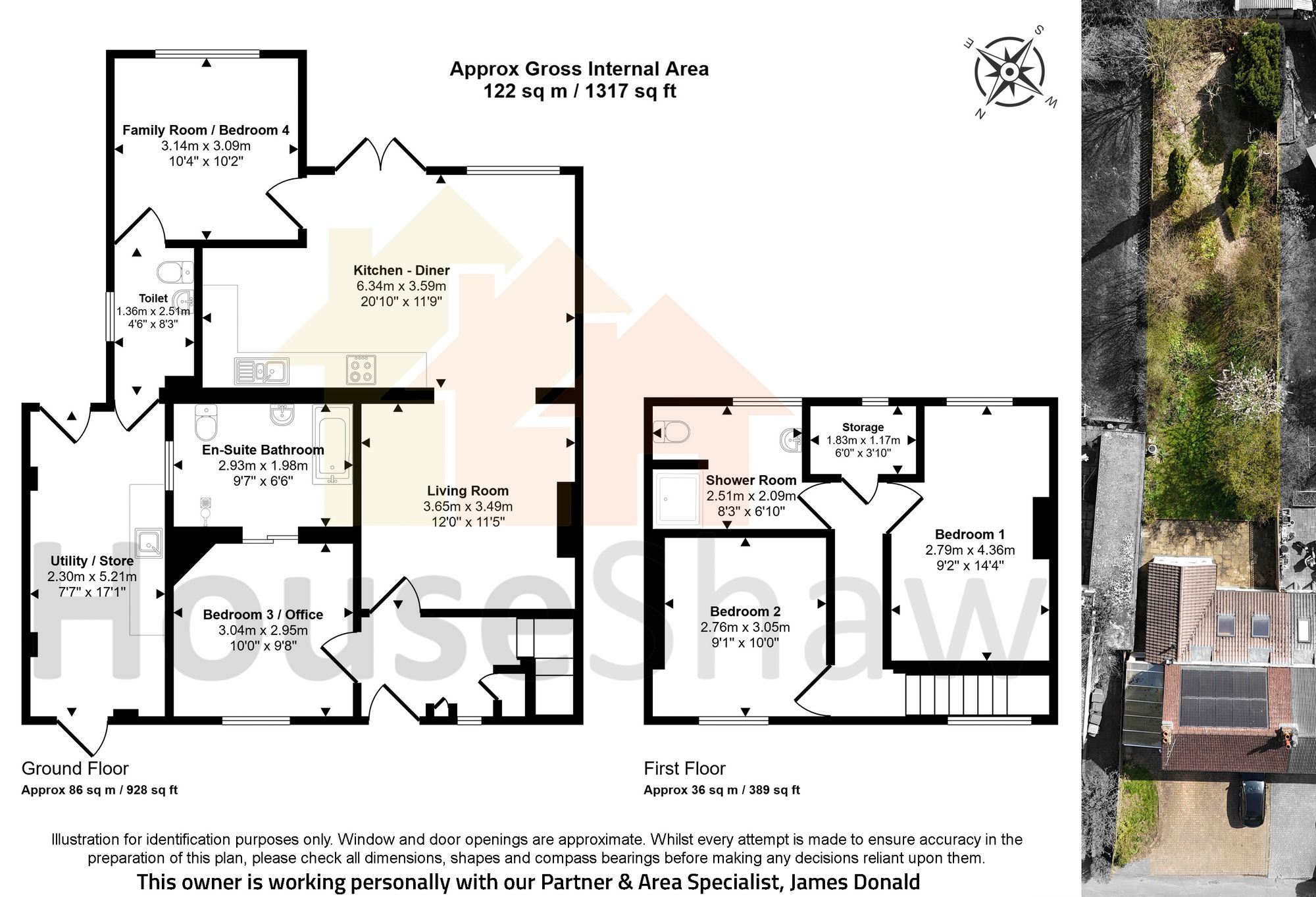 Floorplan for Cookshall Lane, High Wycombe, HP12