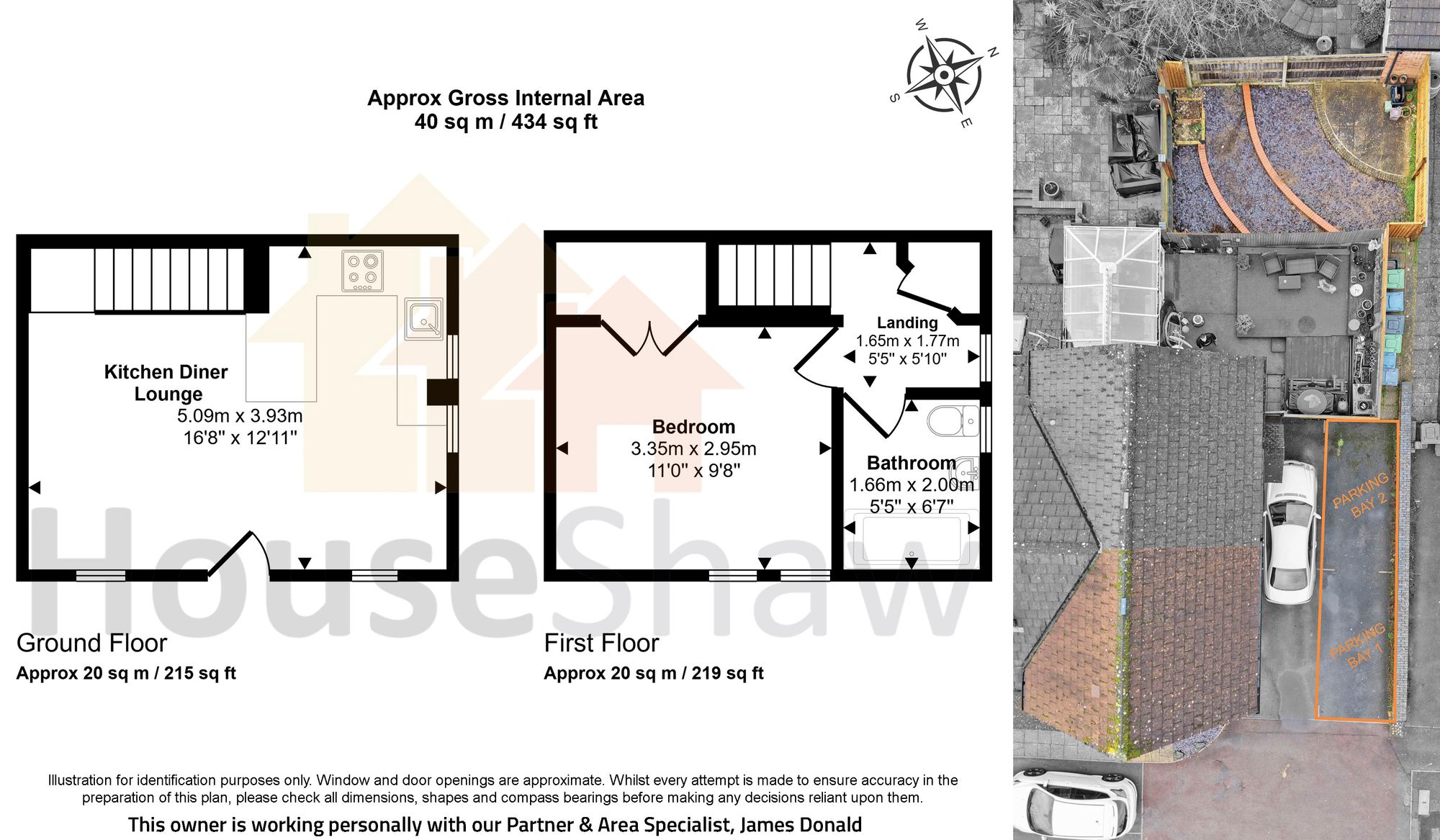 Floorplan for Falcon Rise, Downley, HP13
