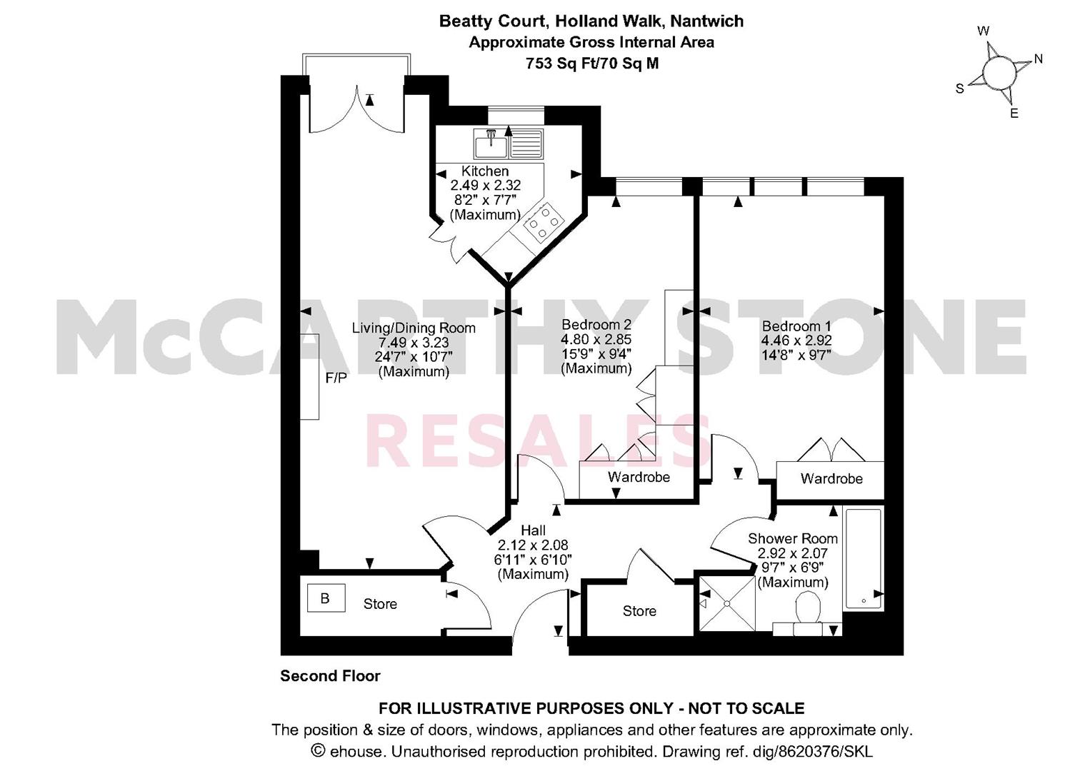 Beatty Court, Holland Walk, Nantwich