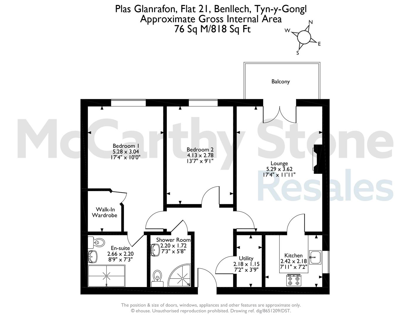 Bangor Road, Benllech, Tyn-y-Gongl, Anglesey, Gwynedd, LL74 8TF