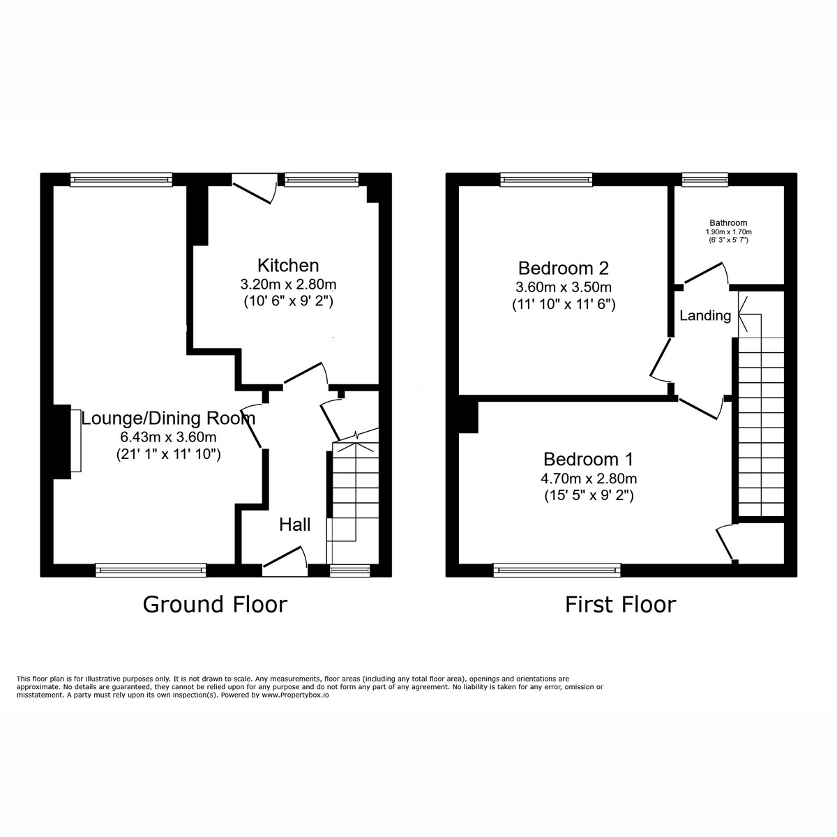 Floorplan for Hillcrest Avenue, Paisley, PA2 8