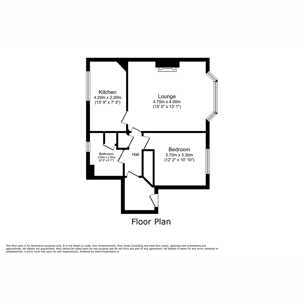 Floorplan for Princess Crescent, Paisley, PA1 3