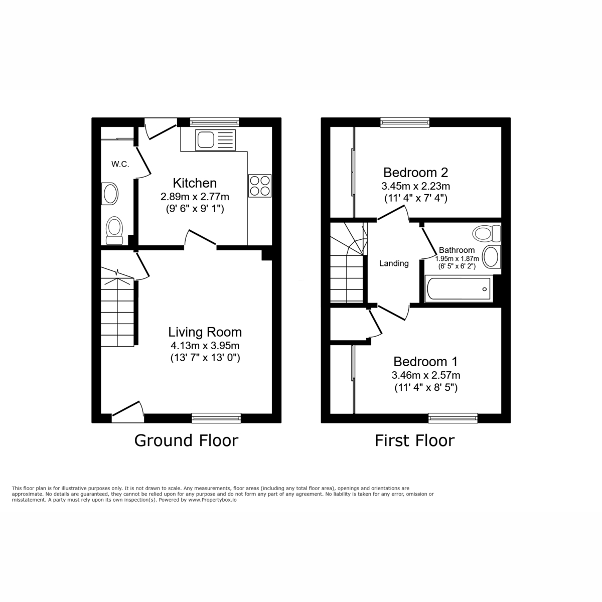 Floorplan for Craigmuir Drive, Bishopton, PA7 5