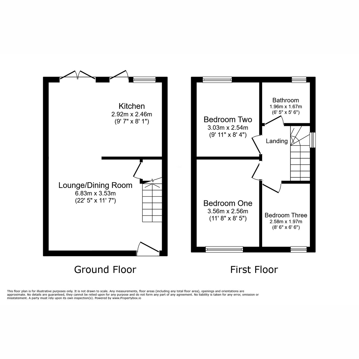 Floorplan for Boyd Orr Crescent, Kilmarnock, KA3 2