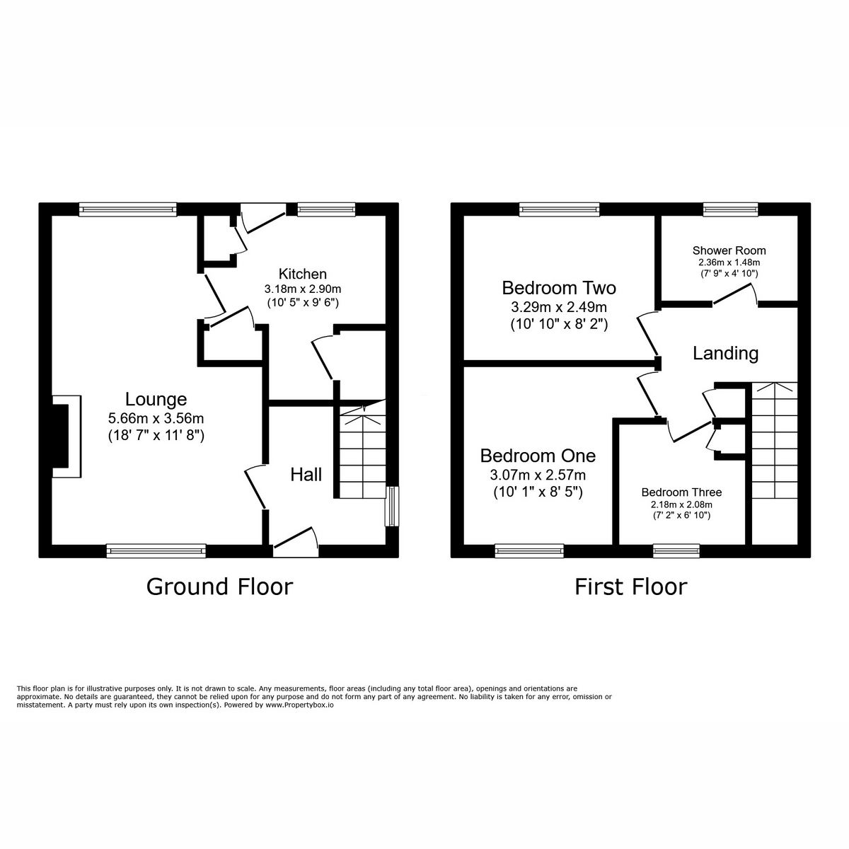 Floorplan for Ivanhoe Road, Foxbar, PA2 0