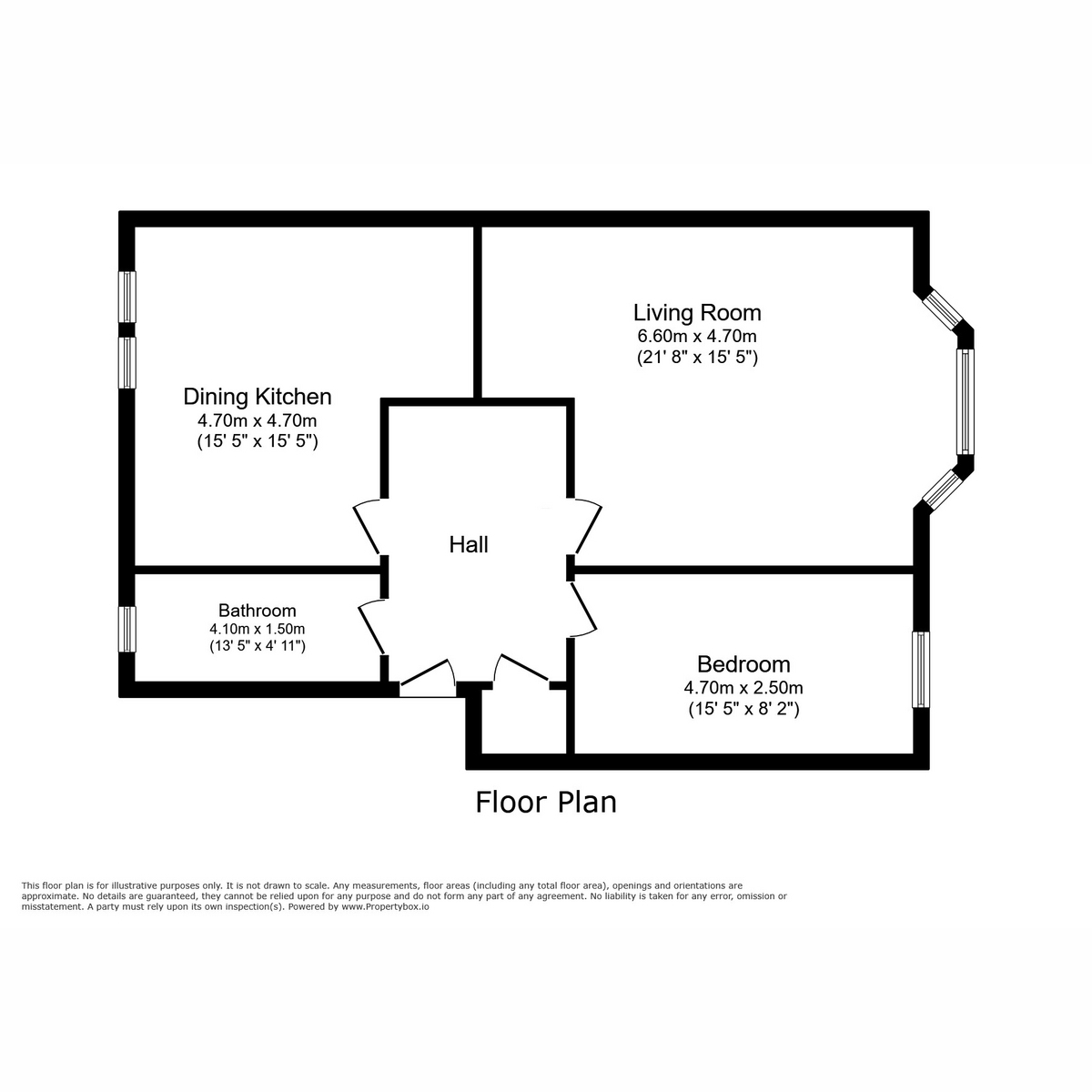 Floorplan for Fulbar Street, Renfrew, PA4 8