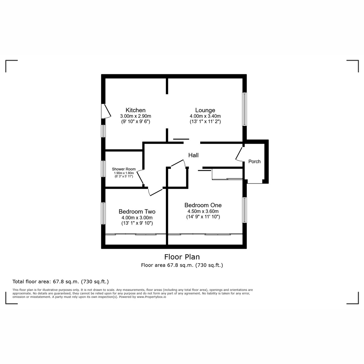 Floorplan for Ardgay Street, Glasgow, G32 9