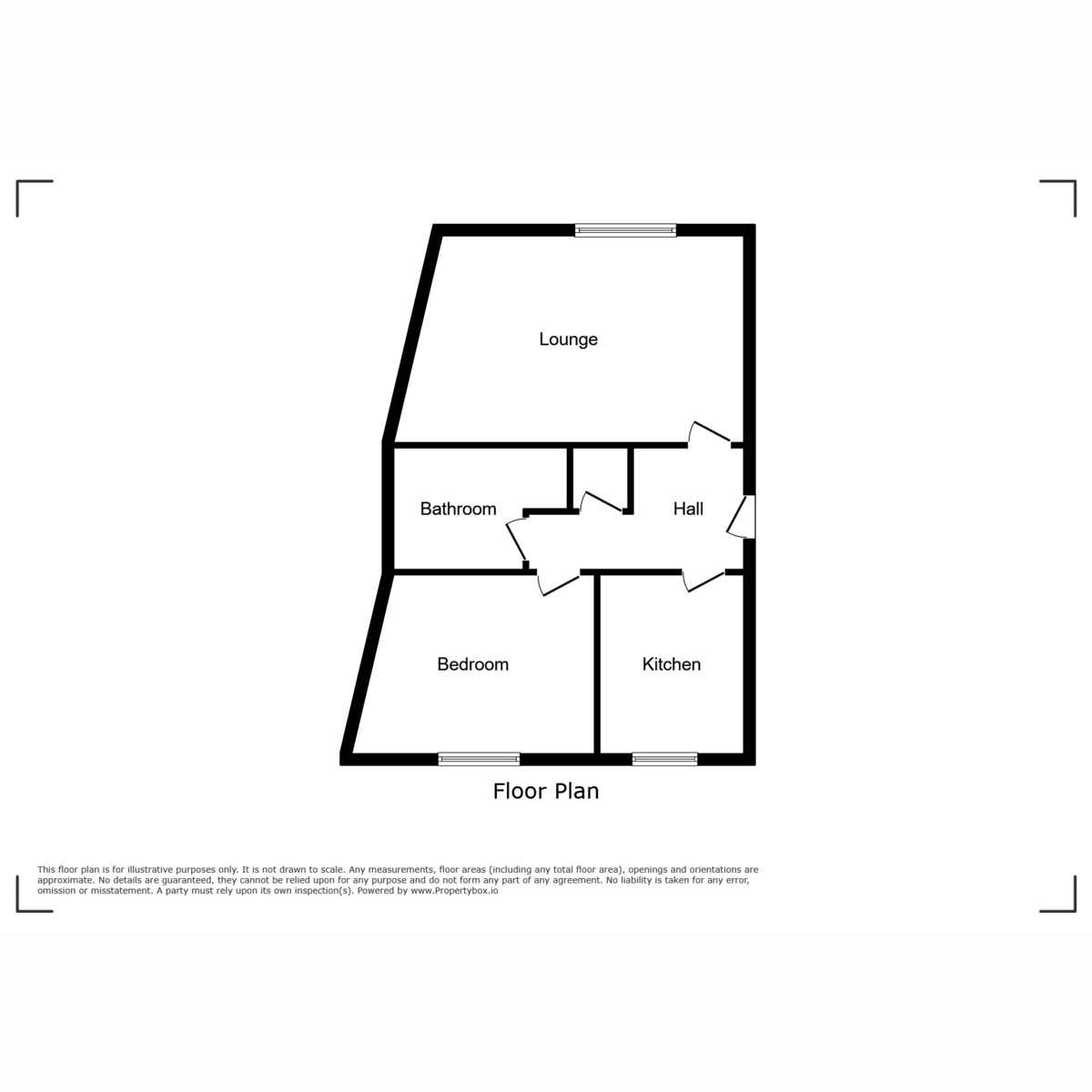 Floorplan for Neilston Road, Paisley, PA2 6