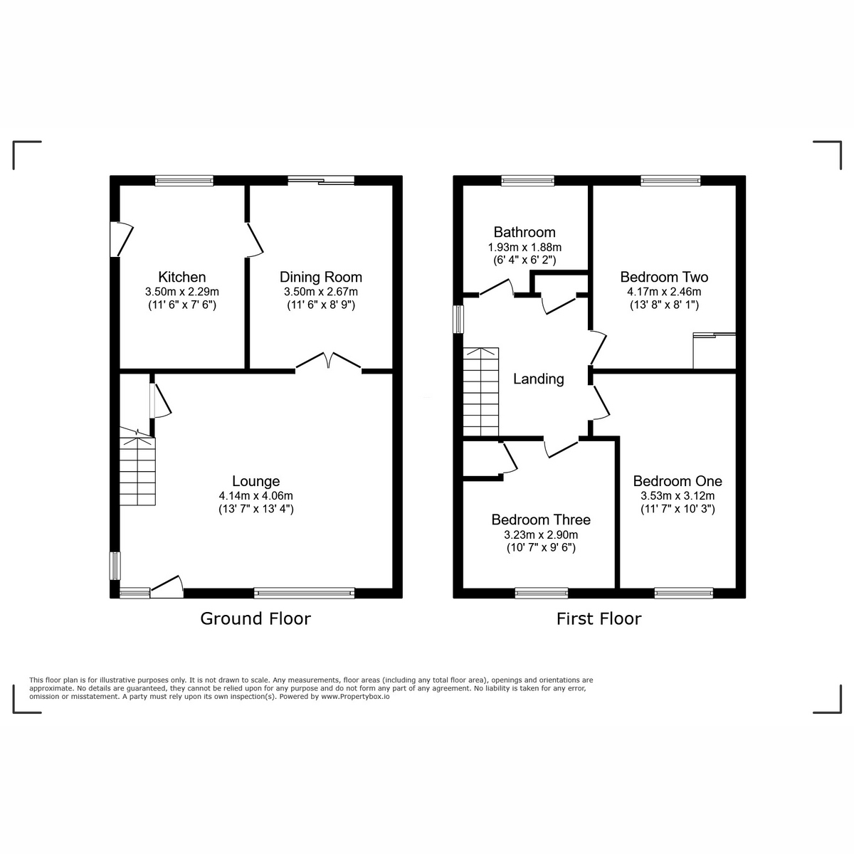 Floorplan for Cawdor Crescent, Bishopton, PA7 5