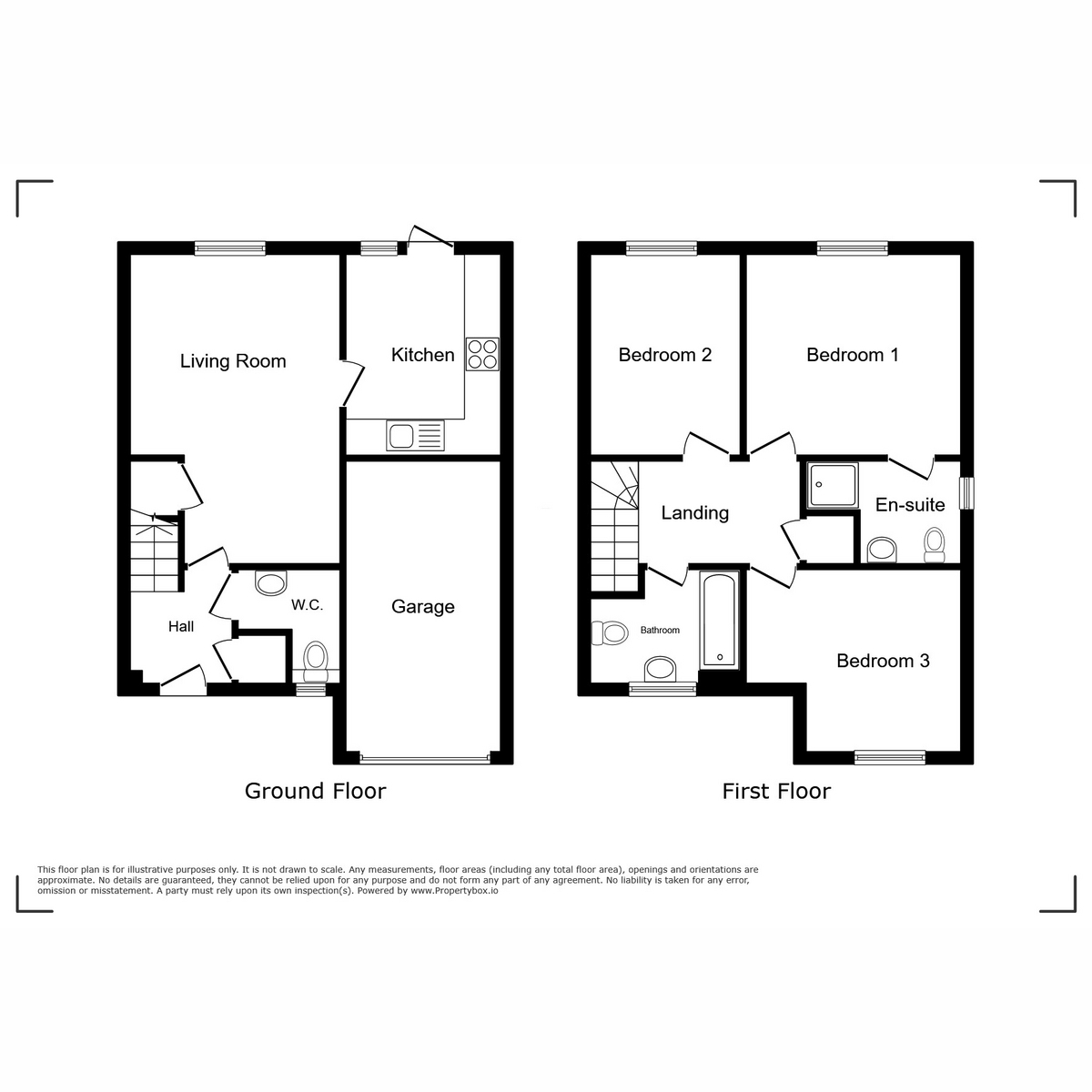 Floorplan for Outerwood View, Kilwinning, KA13 7