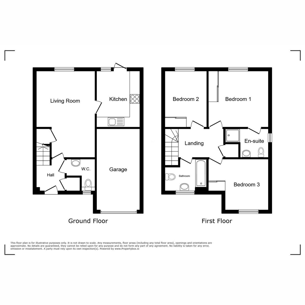 Floorplan for Outerwood View, Kilwinning, KA13 7