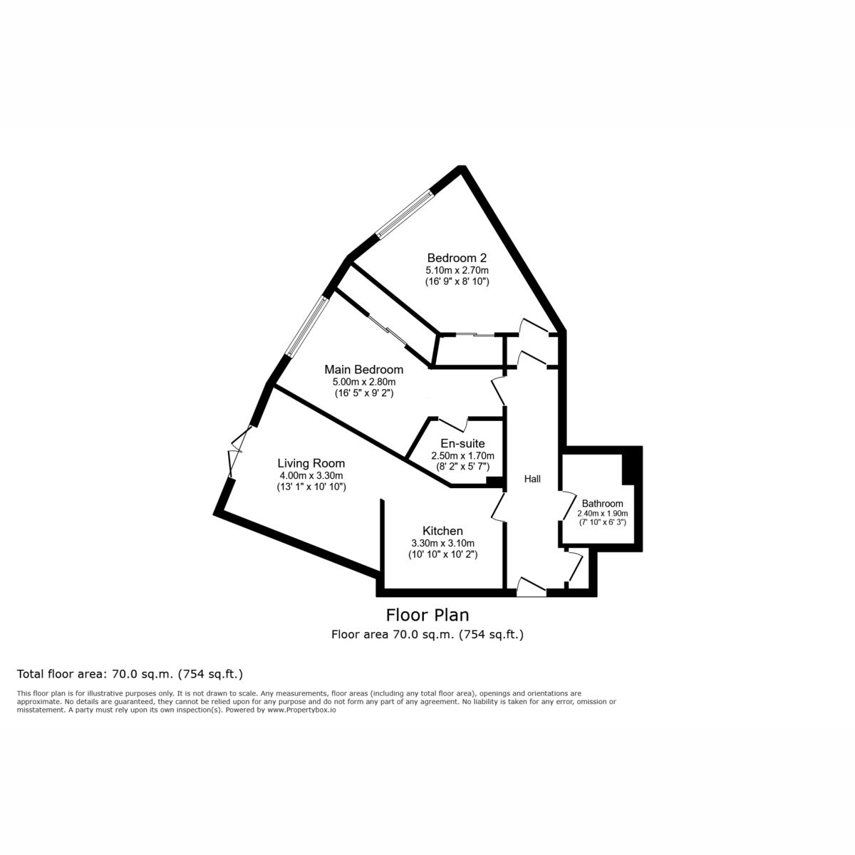 Floorplan for Saucel Crescent Elipta Building, Paisley, PA1 1