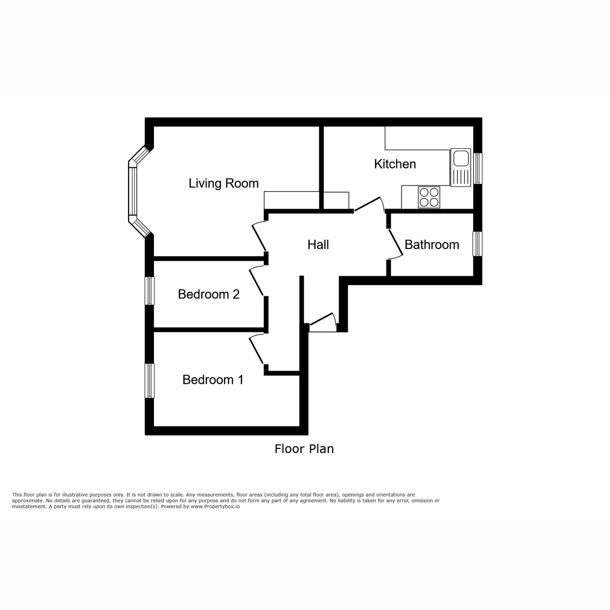 Floorplan for Ellerslie Street, Johnstone, PA5 8