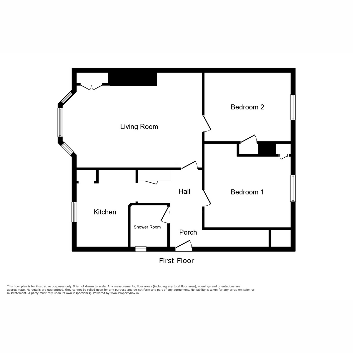 Floorplan for Lochfield Road, Paisley, PA2 7