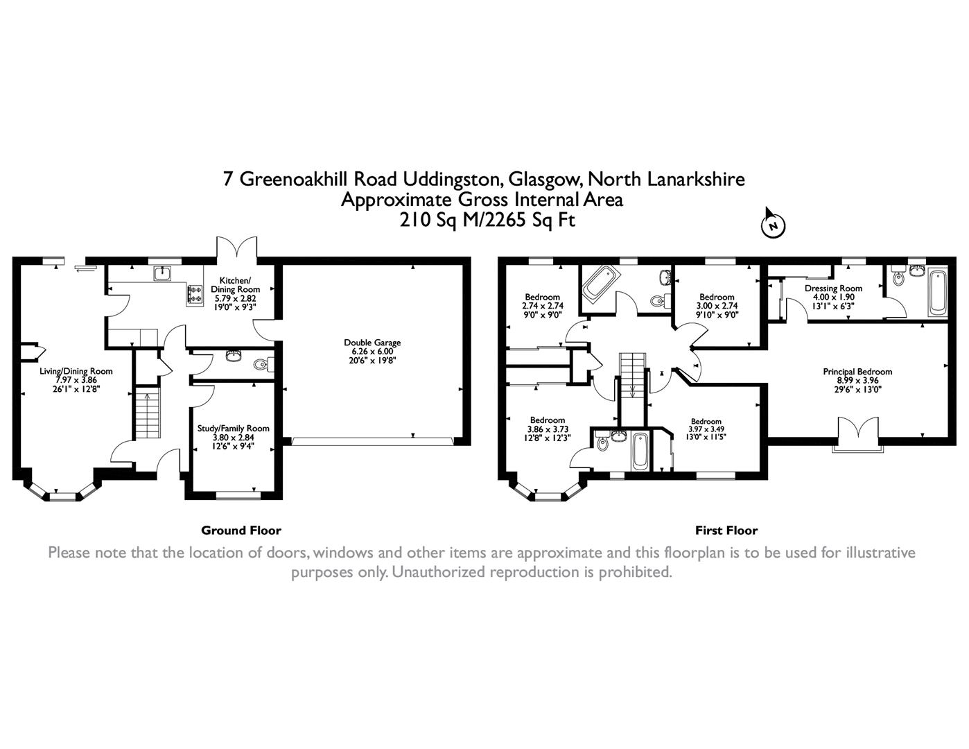 Floorplan for Greenoakhill Road, Uddingston