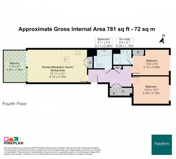 Floorplan for Market Road, Islington, London, N7