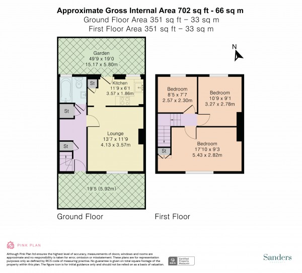 Floorplan for Manning Road, Dagenham, RM10