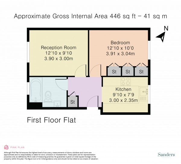 Floorplan for Yeate Street, Islington, London, N1