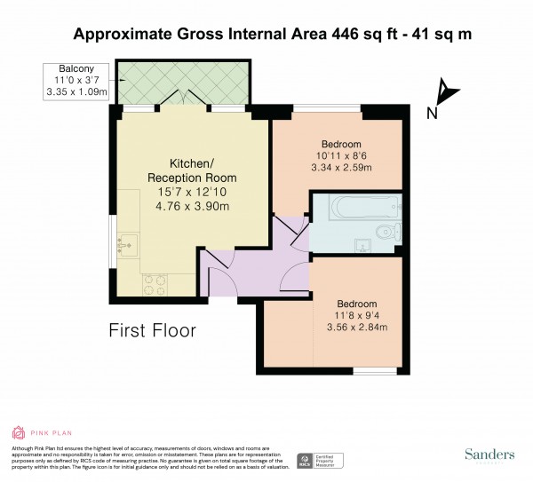 Floorplan for Southwold Road, Hackney, London, E5