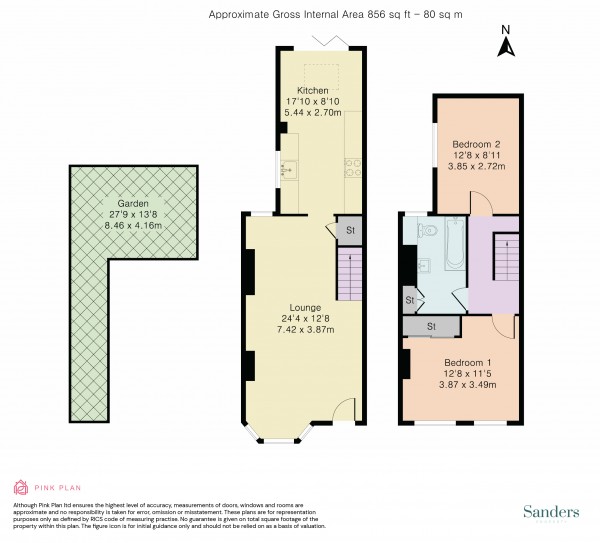 Floorplan for Wilson Street, Winchmore Hill, London, N21