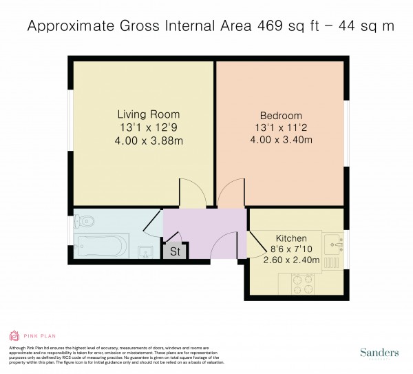Floorplan for Halton Road, Islington, London, N1