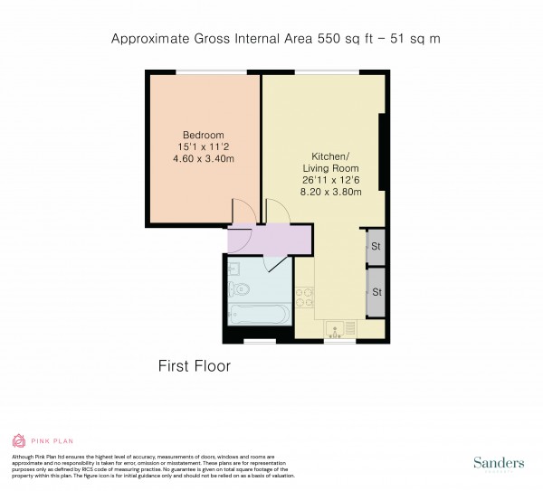 Floorplan for River Street, Islington, London, EC1R