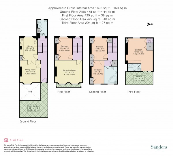 Floorplan for Liverpool Road, Islington, London, N1