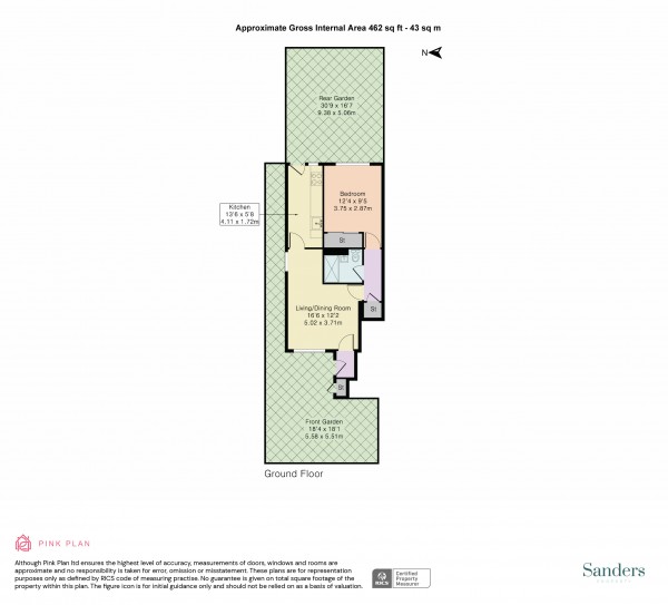 Floorplan for The Paddock, Bishops Stortford, Hertfordshire, CM23